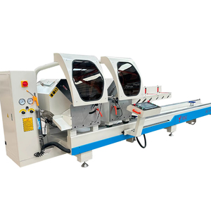 Automatic CNC Aluminum Window Double Head Cutting <b>Saw</b> Machine Window and Door Making Machine - Product Image 1
