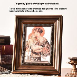 <span class=keywords><strong>Foto</strong></span> europee <span class=keywords><strong>retro</strong></span> lavate realizzate in cornici, sensazione di fascia alta da 6 pollici 710, allestite su un tavolo, personalizzate per appendere a muro - Product Image 2