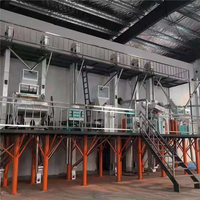 Machine à décortiquer le riz moderne de 30 tonnes, ensemble complet, pour usine de traitement du riz sec commerciale