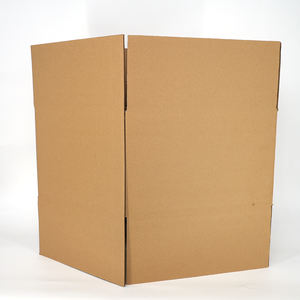 Boîtes d'expédition personnalisées emballage ondulé boîte à vin en carton grande taille 5 plis 2 vagues avec compartiments - Product Image 3