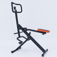 Chaise romaine d'équitation réglable et portable en métal pour exercices abdominaux et squats