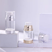 Botella de Loción Personalizada de 100 ml, 120 ml, 150 ml, Botella con Bomba Dosificadora y Tapa de Rosca, Forma Cilíndrica, Color Transparente, para Loción Corporal