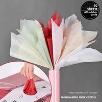 Matériau de Doublure en Papier Coton Amovible pour Emballage Floral, Grande Taille, Origine Chine Zhejiang, pour Fleuristes