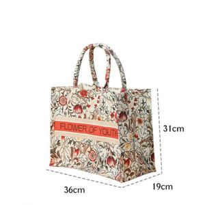 <b>Large</b> Capacity Original Canvas Bag for Women's Ins Style Korean Summer Cute Handbag Vertical Zipper Environmental Bag Customized - Product Image 3