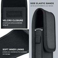 Étui en nylon pour téléphone portable compatible avec Samsung Galaxy S25/S24/S23/S22/S21/S20/S10/S9/S8 Plus & FE A54 A53 A52 A51 A50