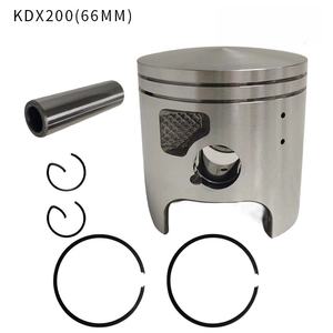 Motorcycle Piston <b>Parts</b> Suitable for Kawasaki KDX200 1989-2006, 66mm Diameter Piston Pin 16mm <b>Scooter</b> Accessories - Product Image 2