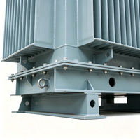 Transformateur de puissance immergé dans l'huile à trois bobines doubles concentriques 35kV 3150kVA S22-3150/35 Sortie personnalisable 10.5kV 6.3kV