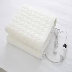 Gradi di Comfort materasso riscaldato a grandezza naturale riscaldamento a zona scaldaletto elettrico con 6 impostazioni dell'ingranaggio