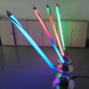 1M Longitud <span class=keywords><strong>60</strong></span> leds 360 Vista <span class=keywords><strong>60</strong></span> Píxeles RGB LED Meteor Lluvia Luz Digital DMX LED Tubo - Product Image 5