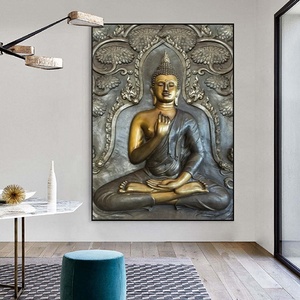 Home Decor <strong>Buddha</strong> Gods Statue Posters Prints Religious Religious hd <strong>Canvas</strong> Wall Art <strong>Paintings</strong> - Product Image 5