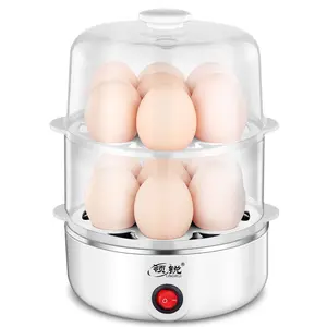 Electrodomésticos de cocina personalizados al por mayor eléctrica 110V 220V microondas huevo vaporera 14 huevos caldera de Cocina Rápida