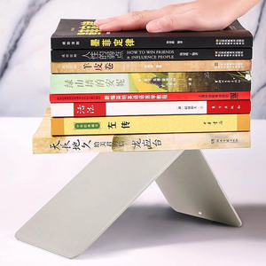 FOSKA 3 couleurs, serre-livres en métal robuste et résistant pour garder tous vos livres bien rangés et debout avec un fond stable et antidérapant - Product Image 5