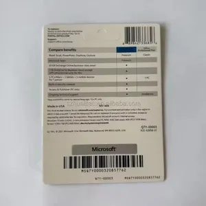 Microsoft <span class=keywords><strong>Office</strong></span> <span class=keywords><strong>365</strong></span> E3 Professional Plus Global - Envoi de compte et de mot de passe en ligne - Product Image 3