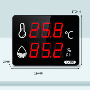 Thermomètre numérique et hygromètre d'ambiance avec écran LED, mesure de la température et de l'humidité pour la maison, modèle LX905C - Product Image 6