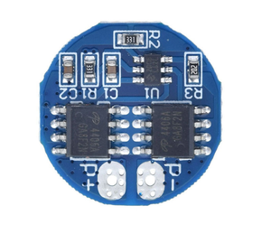 Kreisförmiger 7,4-V-Überladungs-und Über entladung schutz 7A Strom begrenzung 2-Serie 8,4-V-Lithiumbatterieschutzplatine - Product Image 2