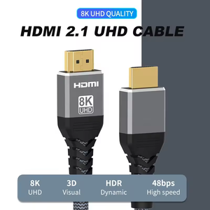 Nouveau câble <span class=keywords><strong>HDMI</strong></span> 2.1 8K, câble <span class=keywords><strong>HDMI</strong></span> 8K 60HZ <span class=keywords><strong>4K</strong></span> 120HZ, prend en charge la transmission haute vitesse 3D 48 Gbps pour téléviseur HD, projecteur, PC, câble <span class=keywords><strong>HDMI</strong></span> <span class=keywords><strong>4K</strong></span> - Product Image 2