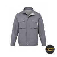 Ensemble uniforme de travail homme printemps/automne – Veste en polyester durable et combinaison de protection pour usines électroniques