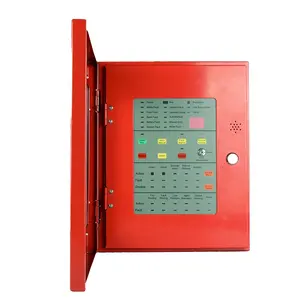 Panel Kontrol penindasan Gas 4 zona FM200,CO2,N1230 sistem penindasan api otomatis