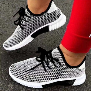 Nuevo planos ocasionales <span class=keywords><strong>de</strong></span> las mujeres Zapatos transpirables Zapatos Tenis <span class=keywords><strong>Mujer</strong></span> <span class=keywords><strong>de</strong></span> plataforma cómodos zapatillas <span class=keywords><strong>de</strong></span> deporte - Product Image 4
