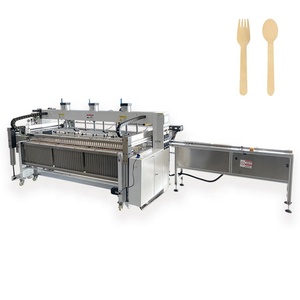 <span class=keywords><strong>Prix</strong></span> de revient d'usine cuillère en bois jetable automatique fourchette couverts pressage à chaud formant la machine - Product Image 6
