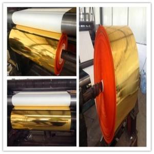 Altın metalize kağıt levha/Metallizde kağıt makara metalize kurulu/baskı, kek tabanı için ambalaj - Product Image 4