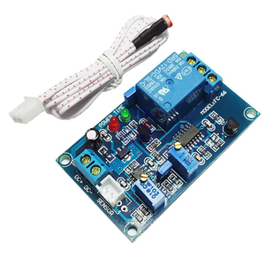 Dc 5V 12V 24V Fotoresistor <span class=keywords><strong>Relay</strong></span> Module Licht Helderheid <span class=keywords><strong>Sensor</strong></span> <span class=keywords><strong>Timer</strong></span> Detectie Controller Schakelaar Aan/Uit Met Draden Voor Auto - Product Image 2
