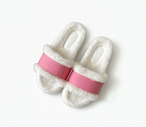Chaussons d'hiver chauds en peluche pour femmes, sandales plates à enfiler, douces en fausse fourrure, pour intérieur et chambre, vente en gros - Product Image 3