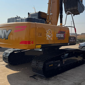 Excavatrice Sany SY215C d'occasion en bon état, modèle de 21 tonnes, équipement d'occasion à vendre - Product Image 4