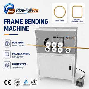 Máquina de Doblado de Perfiles CNC de Una Vía con Doble Servo para Perfiles de Aluminio, Máquina de Redondeo de Arcos para Marcos de Espejos y Cajas de Luz LED - Product Image 1