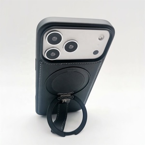 Custodia per Telefono con Supporto Magnetico 2 in 1 in Pelle di Alta Qualità per <span class=keywords><strong>Samsung</strong></span> S24 Ultra S25 S26 A56 <span class=keywords><strong>A14</strong></span> A54 A16 S25edge - Product Image 5