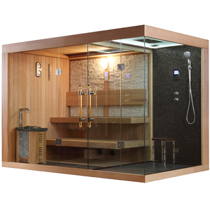 HS-SR1388 Dampfdusche Holz/ Dampfsauna/ Dampftherapie-Saunakabine - Product Image 2