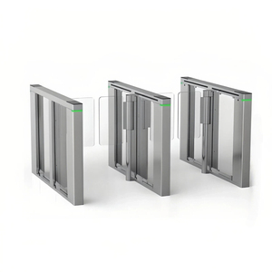 Control de Acceso para Gimnasios y Oficinas: Puerta de Velocidad de Cabeza Cuadrada de Acero Inoxidable con Función de Conteo de 0.2s, Tarjeta IC, TCP/IP y Motor Cepillado - Product Image 2