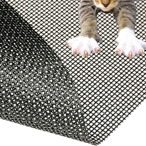 Tissu en maille de polyester Teslin de taille personnalisée 340GSM, filet de protection <span class=keywords><strong>pour</strong></span> animaux de compagnie, filet anti-animaux, moustiquaires <span class=keywords><strong>pour</strong></span> fenêtres - Product Image 2
