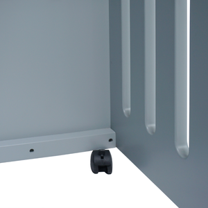 Cuna de Madera de Abeto Europeo Gris Claro, Estilo Escandinavo Moderno, con 3 Niveles Ajustables en la Base del Colchón - Product Image 6