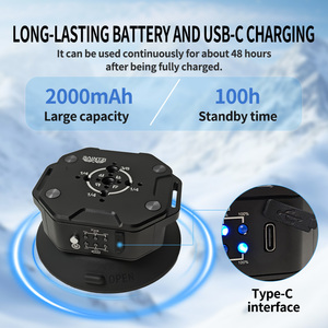 Supporto Auto con Ventosa Elettrica e Rilevamento Intelligente della Pressione, Impermeabile 4.5'' e <span class=keywords><strong>Forte</strong></span> Tenuta per Insta 360 Action/DSLR/Telefono - Product Image 1