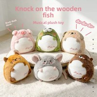 Peluche personnalisée Série Animaux Ventre Généreux avec Sons, Décoration de Bureau, Cadeau pour Machine à Pinces