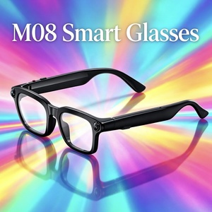 Gafas Inteligentes M08 con IA, Cámara <span class=keywords><strong>de</strong></span> 8MP, Venta al por Mayor, Resistentes al Agua IP65, Traducción por IA, Asistente <span class=keywords><strong>de</strong></span> Voz, Descarga <span class=keywords><strong>de</strong></span> APP <span class=keywords><strong>para</strong></span> Ciclismo al Aire Libre - Product Image 1