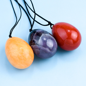 Khoan Pha Lê Yoni Trứng <span class=keywords><strong>Kegel</strong></span> Tập Thể Dục Massage Tool Kit Muiti-Màu Ngọc Bích Đá Yoni Egg Set Cho Phụ Nữ Âm Đạo Tập Thể Dục - Product Image 3