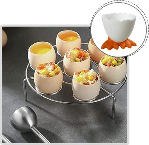 <b>Easter</b> Custom Logo Eco-Friendly PP Plain White Poached Egg <b>Cup</b> Holder - Product Image 5