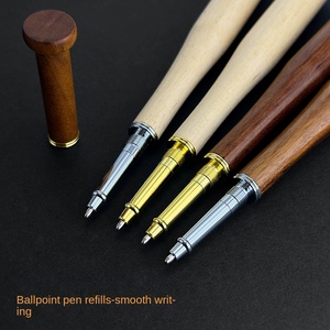 Seapen New Hot Sale Fine Maple Red Cinnamon Wood Sandalwood Rosewood Baseball Bat Ballpoint <strong>Pen</strong> 1.0mm Can Customizable Logo - Product Image 3