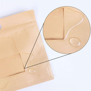 Bolsa de Café de Papel Kraft Reciclable Impresa Personalizada con Logotipo, Bolsa de Fondo Plano para Envasado de Alimentos con Ventana Transparente y Asa - Product Image 2