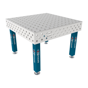 SteelMax INOX GPPH banco de soldadura 1,2x1,2 m, 15mm de espesor, agujeros de 28mm - Product Image 1