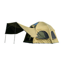 Grande tente de camping sphérique gonflable en tissu Oxford, protection UV, quatre saisons, imperméable, pas d'assemblage nécessaire