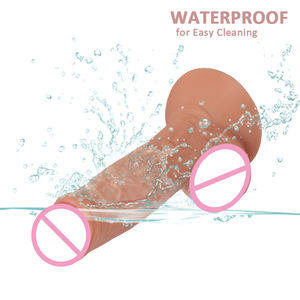 Xise 7.87 Inch Enorme Volledige Siliconen Realistische <span class=keywords><strong>Dildo</strong></span> Oem Met Zuignap Seksspeeltje Voor Vrouwen Plastic Penis <span class=keywords><strong>Dildo</strong></span> 'S Vrouwen <span class=keywords><strong>Dropship</strong></span> - Product Image 4