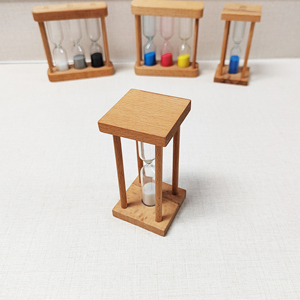 Wholesale Modern Creative Custom Wood Hourglass 3/5 Minutes Wood <strong>Sand</strong> <strong>Timer</strong> Colorful <strong>Sand</strong> Hour for Everyday Timing Use - Product Image 3