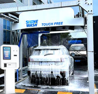 Machine de lavage de voitures automatique à haute pression sans contact 15KW, dernière conception, nettoyage du châssis électrique sans essuyage, en promotion