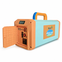 Station d'alimentation portable Eg006Li 1000W 1280Wh LiFePO4, générateur solaire, batteries rechargeables, système de stockage d'énergie