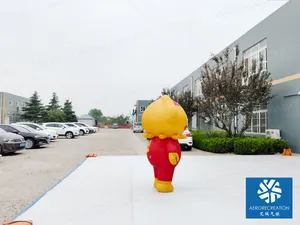 Aero Inflatable Walking Costume Customization For Brand Promotion Inflatable Mascot Suit