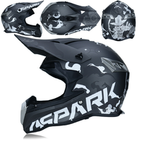 Casque de moto ATV approuvé par le DOT en gros en usine Nouveaux accessoires de moto tout-terrain Couleur et logo personnalisables