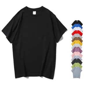 Nuovo design di lusso di qualità in cotone ampio in forma piccola spalla a goccia di marca in bianco oversize t shirt da uomo personalizzata t shirt da uomo